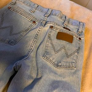 Light wash wrangler jeans